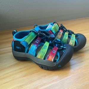 Keen Newport Rainbow Tie Dye